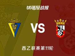 【西乙联赛第11轮】加的斯vs休达比赛结果:加的斯(3-1)休达比分战报(2026年10月25日)