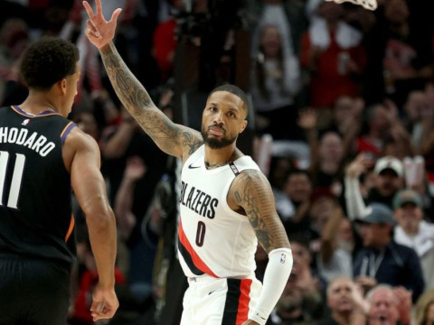 NBA回放全场录像高清：常规赛太阳vs开拓者（10月22日）杨瀚森5分3板
