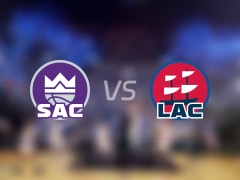 国王vs快船全场录像回放-NBA常规赛(2026年10月22日)