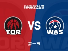 猛龙vs奇才：首节结束，猛龙34-21奇才，奎克利得到8分