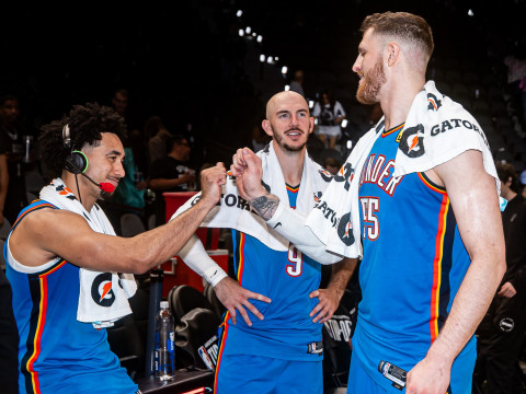 NBA高清直播在线直播：常规赛掘金vs雷霆（10月23日）西决预热吗？